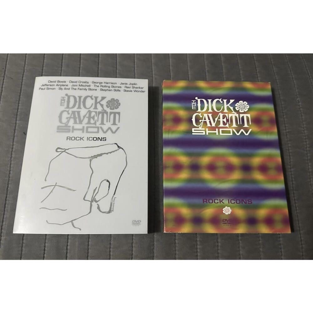 The Dick Cavett Show 3 Disc DVD Set 1969 1974 Rock Icons Rolling Stones Bowie